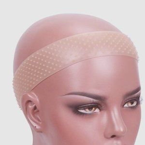 SILICONE WIG GRIP BAND in Tan